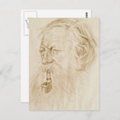 Kennis is het begin van alle Wisdom-briefkaart Briefkaart (Voorkant / Achterkant)