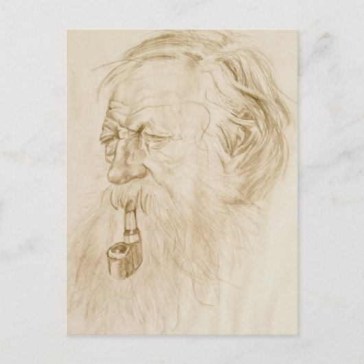 Kennis is het begin van alle Wisdom-briefkaart Briefkaart (Voorkant)