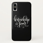 Kennis is kracht Case-Mate iPhone case (Achterkant)