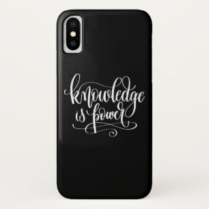 Kennis is kracht Case-Mate iPhone case