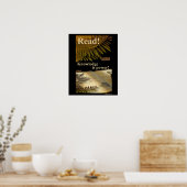 Kennis is macht! poster (Keuken)