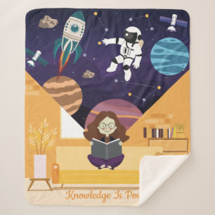 Kennis is macht sherpa deken