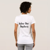 Kennis is macht t-shirt (Achterkant volledig)