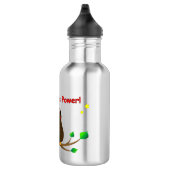 Kennis is macht! waterfles  (Rechts)