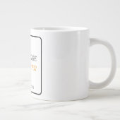 Kennis is minimaal Power Bacon Grote Koffiekop (Rechts)