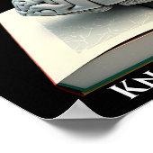 Kennis is Power - Silver Edition Poster (Hoek)