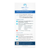 Kennis Kaart, MdDS info voor dokters Reclamekaart (Voorkant)