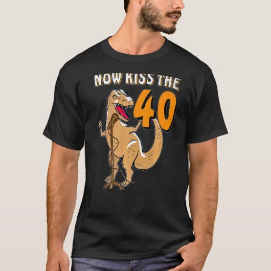 KENNIS NU VAN DE 40-D ino 40e geboortetoeslag T-shirt (Voorkant)