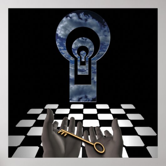 Kennis ontgrendelen poster (Voorkant)