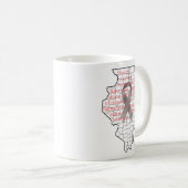 Kennis over hersenkanker in Illinois Koffiemok (Voorkant rechts)