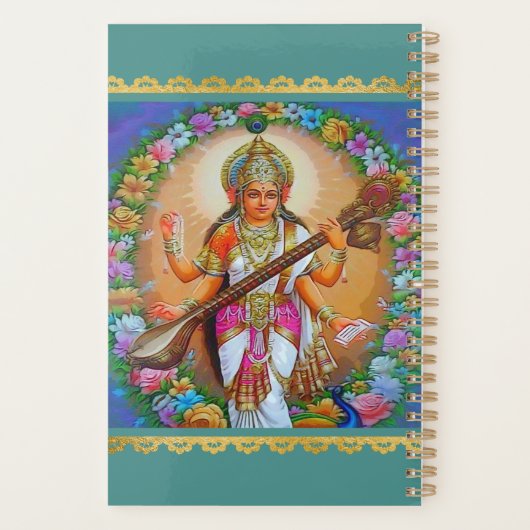 Kennis: Saraswati Hindu Divinity Planner (Achterkant)
