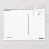 Kennis spreekt, maar wijsheid luistert. briefkaart (Achterkant)