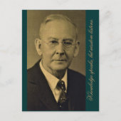 Kennis spreekt, maar wijsheid luistert. briefkaart (Voorkant)