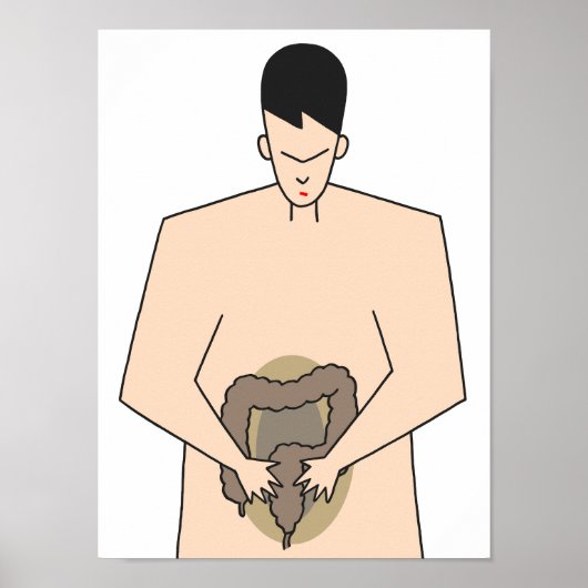 Kennis van colorectale ziekten. poster (Voorkant)