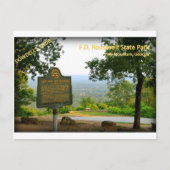 KENNIS VAN DOWDELL - F.D. State Park Roosevelt Briefkaart (Voorkant)