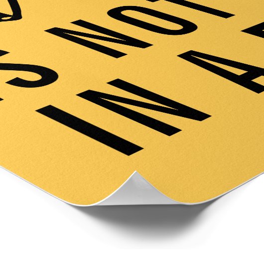 Kennis weet dat tomaat een woekercitaat is poster (Hoek)