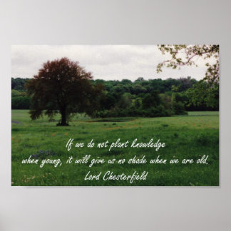 Kennisafdrukken plannen poster