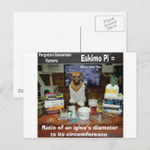 Kennisbank vergeten conversies Eskimo Pi Briefkaart (Voorkant / Achterkant)