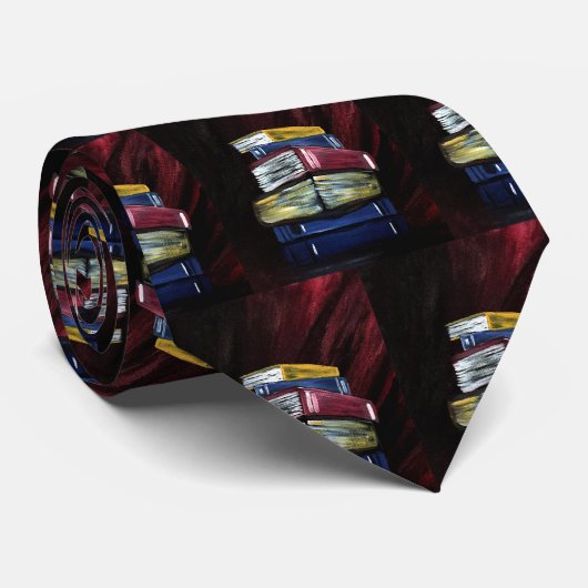 Kennisboeken Stropdas (Opgerold)