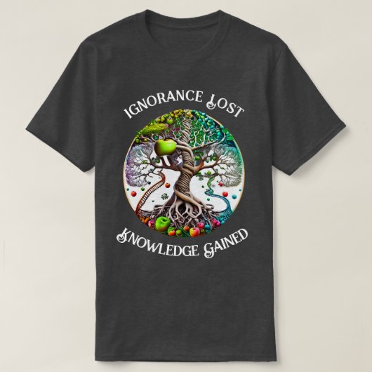 Kennisboom 01 t-shirt (Design voorkant)