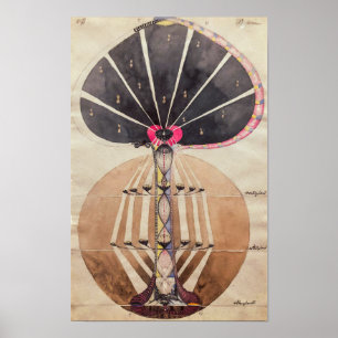 Kennisboom nr. 3 Hilma af Klint Poster