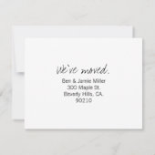 kennisgeving van verplaatsing aankondiging (Achterkant)