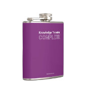 Kennisoverdracht voltooid heupfles (Rechts)