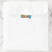 Kenny Classic Round Sticker (Tas)