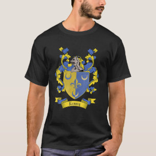 Kenny Coat of Arms Kenny Achternaam Familie Cres T-shirt