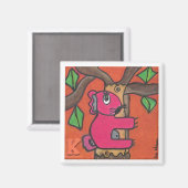 kenny de koala eet bladeren Magnet (Voorkant / Achterkant)