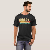 KENNY Name Personalized Funny Retro  Birthd T-shirt (Voorkant volledig)