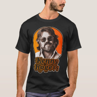 Kenny Rogers klassieke country muziek legende T-shirt