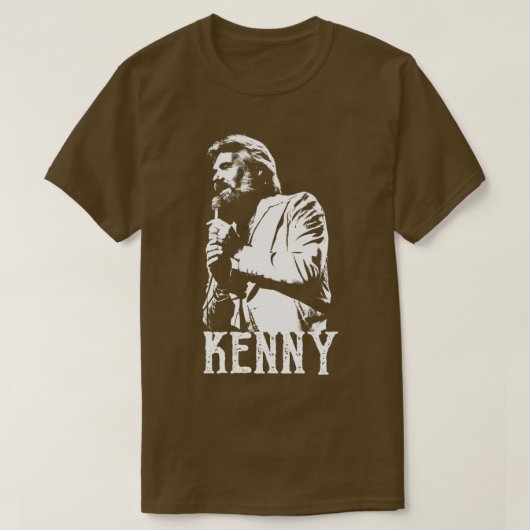 Kenny The White Stencil T-shirt (Design voorkant)