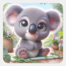 'Kenny" Vierkante Sticker