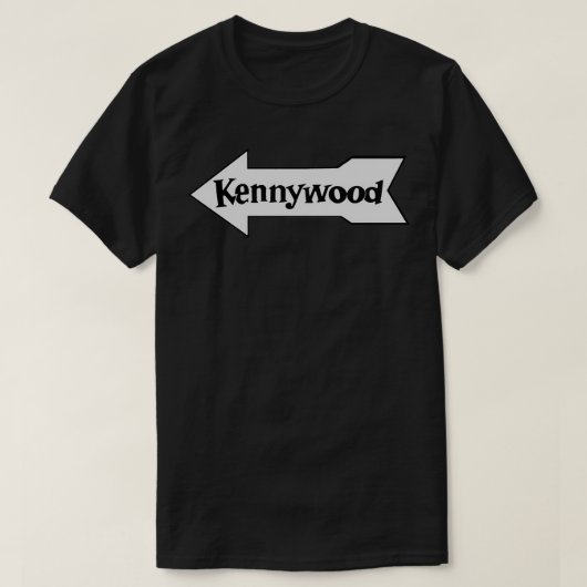 Kennywood Black en White T-shirt (Design voorkant)