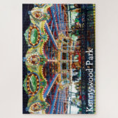 Kennywood Park Carousel Pittsburgh Jigzaag Puzzle Legpuzzel (Verticaal)