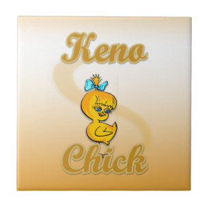 Keno Chick Tegeltje
