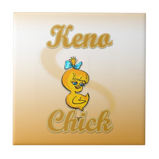 Keno Chick Tegeltje (Voorkant)