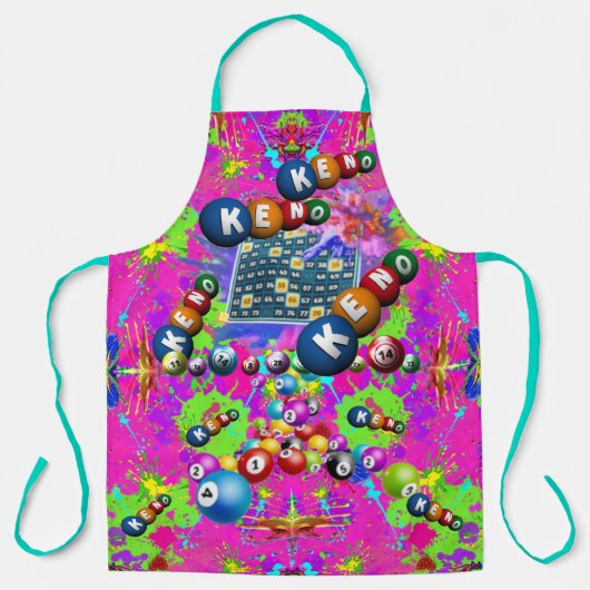 Keno Keno Splattered Paint CBDOilPrincess Schort (Voorkant)