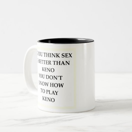 KENO TWEEKLEURIGE KOFFIEMOK (Voorkant links)