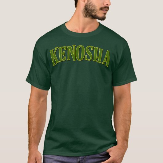 Kenosha 70s retro t-shirt (Voorkant)