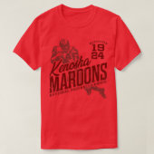 Kenosha Maroons T-shirt (Design voorkant)