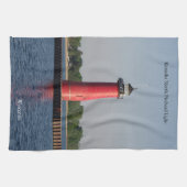 Kenosha North Pierhead Lichte keukenhanddoek (Horizontaal)