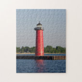 Kenosha North Pierhead Light jigzaag puzzel Legpuzzel (Verticaal)