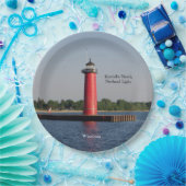 Kenosha North Pierhead Light paper bord (Feest)