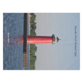 Kenosha North Pierhead Light tablecloth Tafelkleed (Voorkant (Horizontaal))