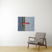 Kenosha North Pierhead Light tapestry Wandkleed (In Situ (horizontaal))