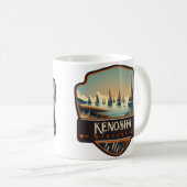 Kenosha, Wisconsin | Antiek Koffiemok (Voorkant rechts)