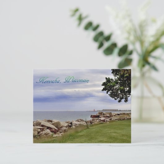 Kenosha, Wisconsin Briefkaart (Staand voorkant)