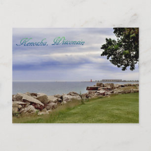 Kenosha, Wisconsin Briefkaart